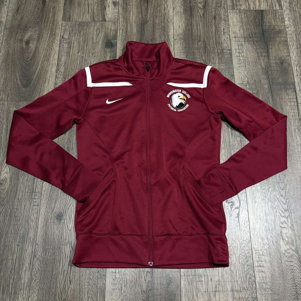 Bridgewater Eagles Avenger Jacket Womens S NCAA Nike Dri Fit Full Zip College